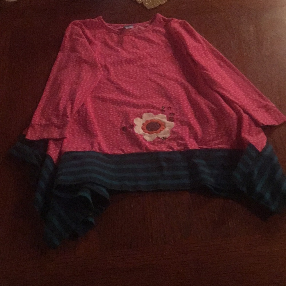 Cute girls handkerchief tunic